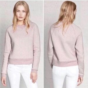 rag & bone Light Pink Crew Neck Sweater